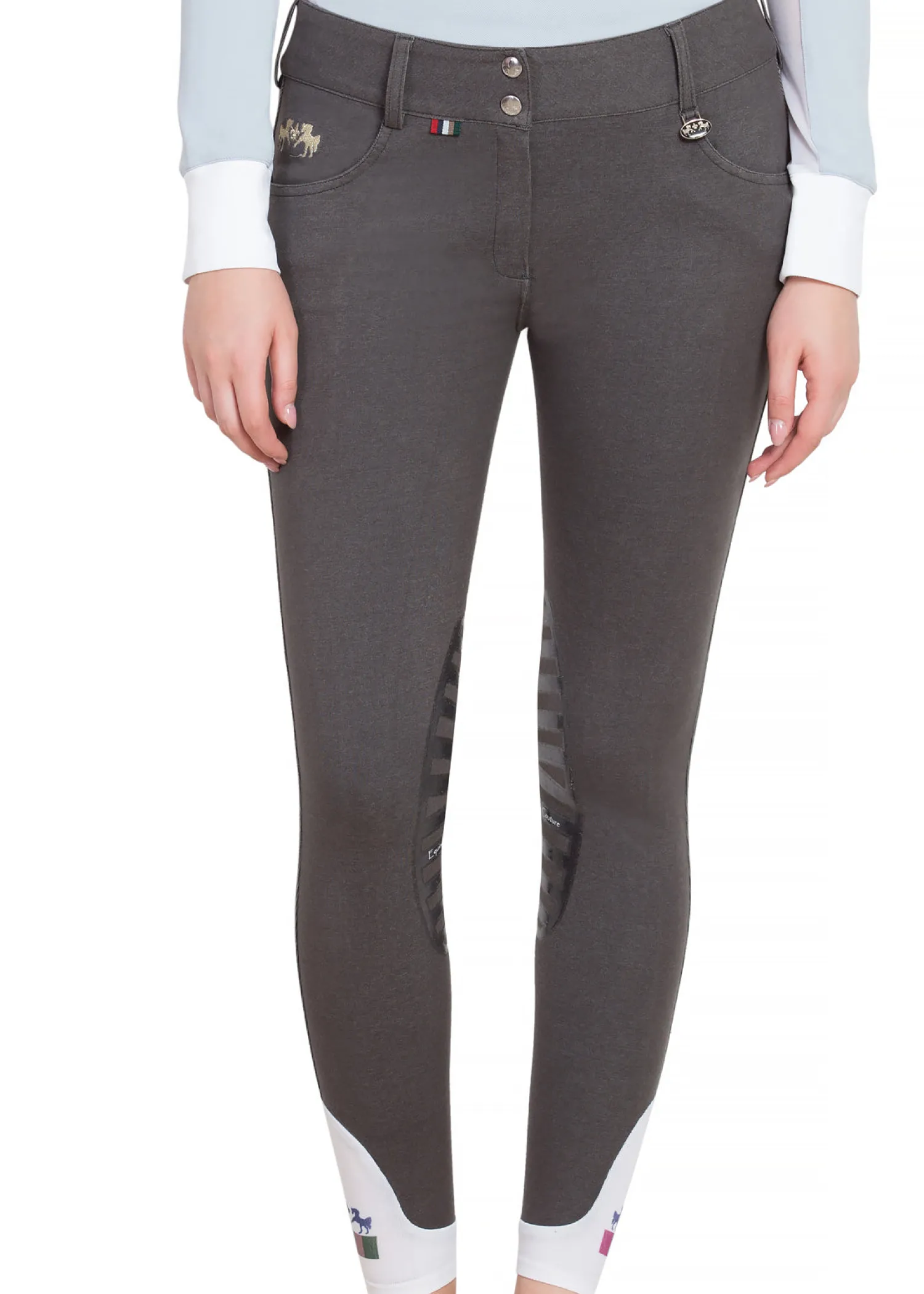 New JPC EQUESTRIAN Equine Couture™ Ladies' Sophie Silicone Knee-Patch Breech