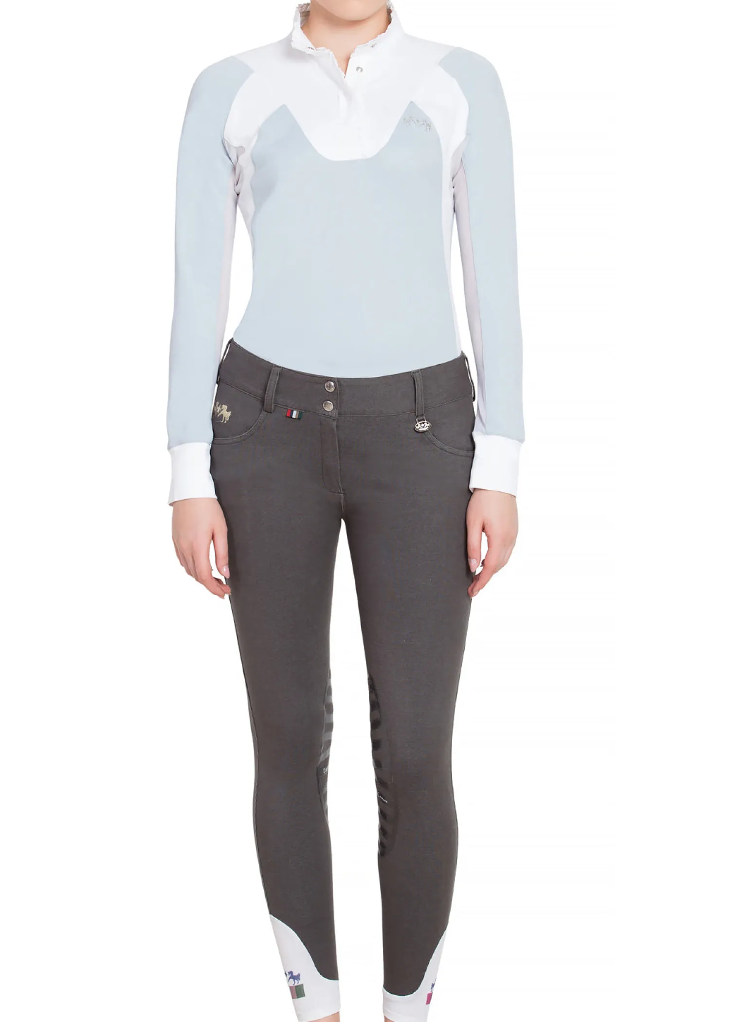 New JPC EQUESTRIAN Equine Couture™ Ladies' Sophie Silicone Knee-Patch Breech