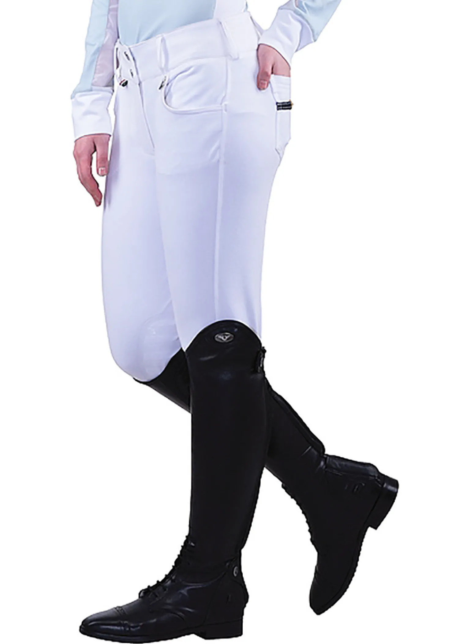 New JPC EQUESTRIAN Equine Couture™ Ladies' Sophie Silicone Knee-Patch Breech