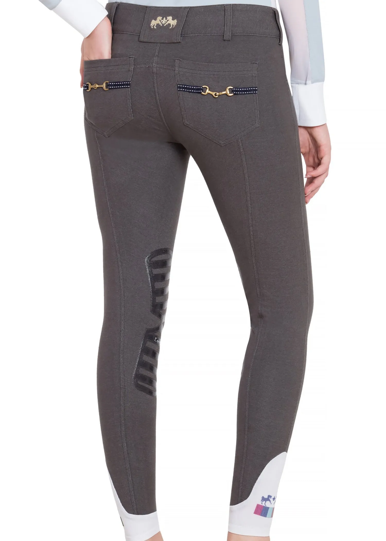 New JPC EQUESTRIAN Equine Couture™ Ladies' Sophie Silicone Knee-Patch Breech