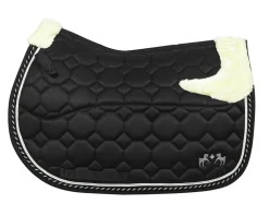 New JPC EQUESTRIAN Equine Couture™ Luxe All-Purpose Pad with Faux-Mink Fur