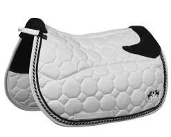 New JPC EQUESTRIAN Equine Couture™ Luxe All-Purpose Pad with Faux-Mink Fur