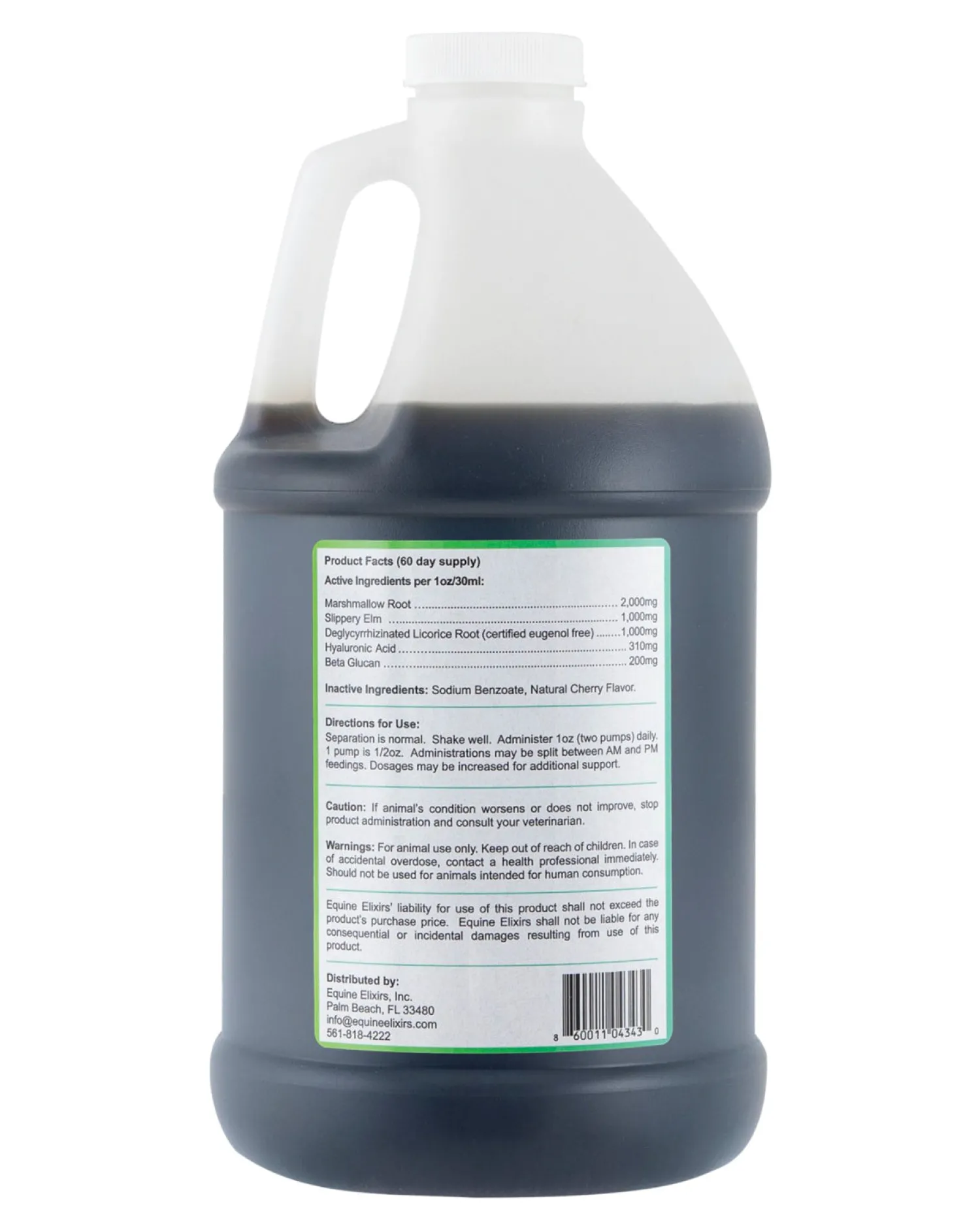 Online EQUINE ELIXIRS INC Equine Elixirs Slimer Liquid Gastric Support