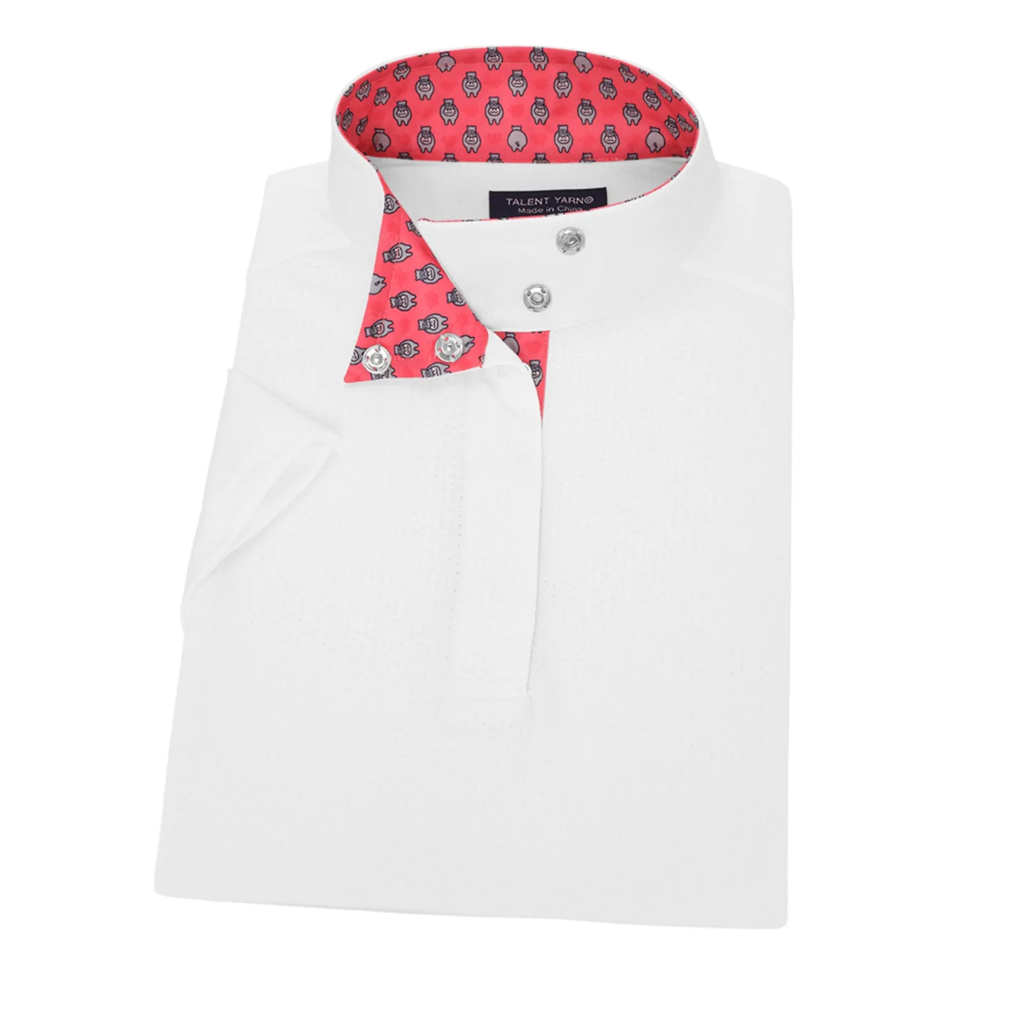 Sale ESSEX CLASSICS Girls’ Talent Yarn Short Sleeve Show Shirt