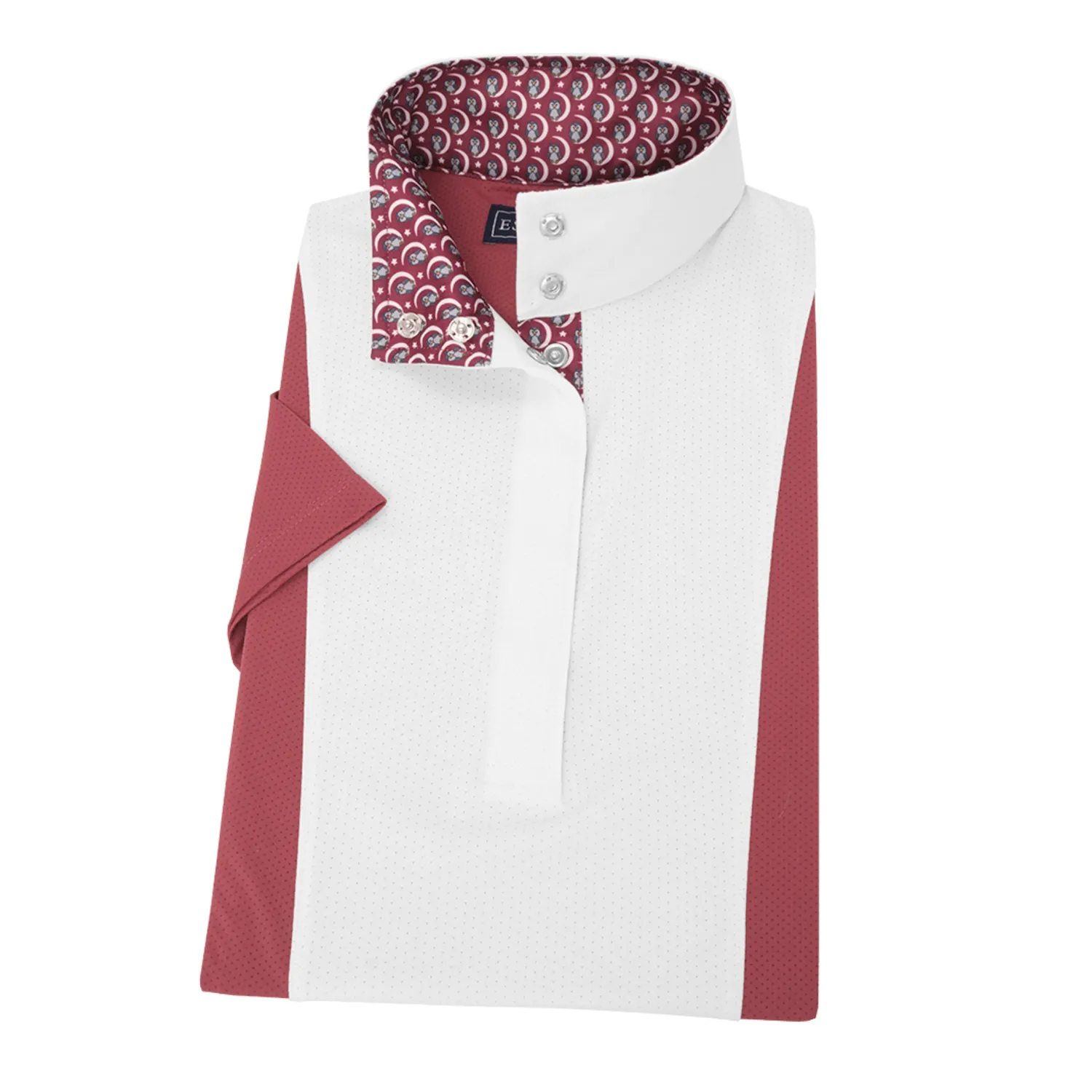 ESSEX CLASSICS Ladies’ Luna Performance Short Sleeve Show Shirt