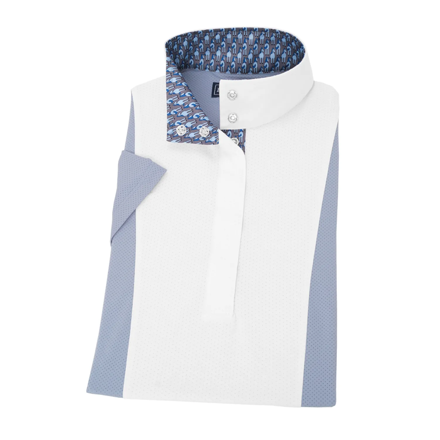 ESSEX CLASSICS Ladies’ Luna Performance Short Sleeve Show Shirt