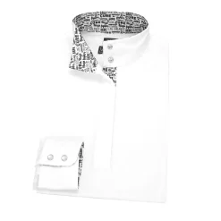 Online ESSEX CLASSICS Ladies’ Talent Yarn® Straight Collar Long Sleeve Show Shirt