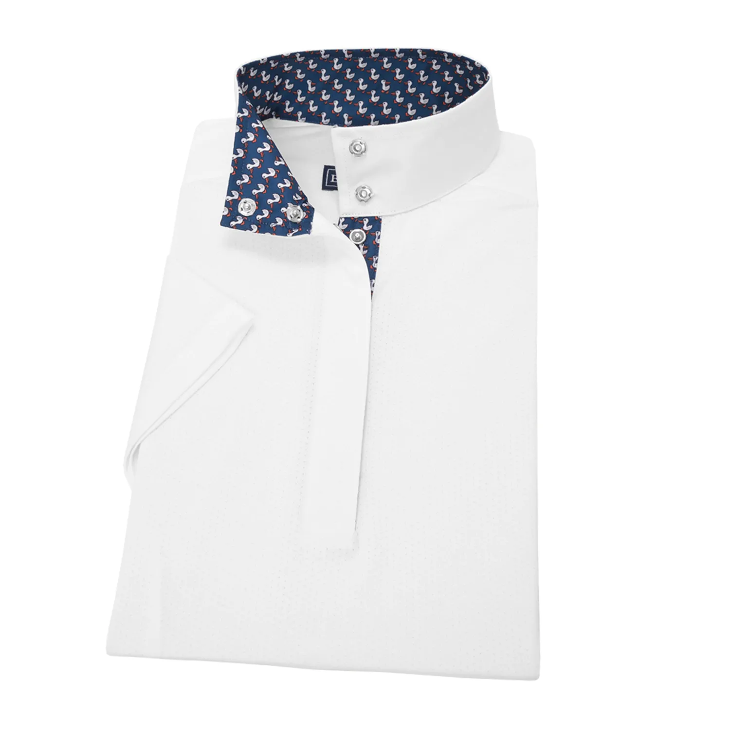 Online ESSEX CLASSICS Ladies’ Talent Yarn® Straight Collar Short Sleeve Show Shirt