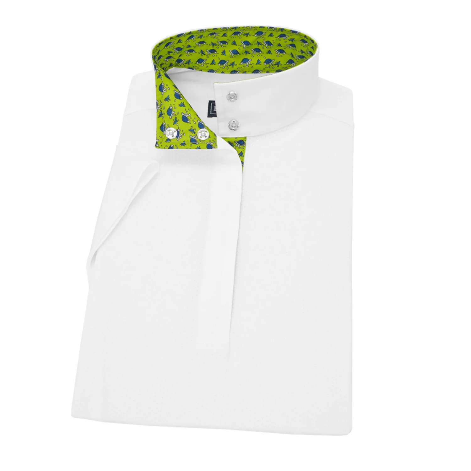 Online ESSEX CLASSICS Ladies’ Talent Yarn® Straight Collar Short Sleeve Show Shirt