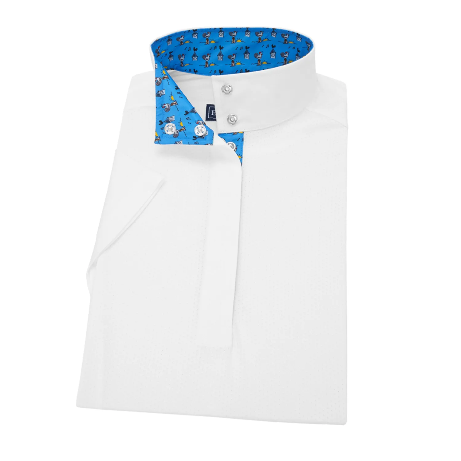 Online ESSEX CLASSICS Ladies’ Talent Yarn® Straight Collar Short Sleeve Show Shirt