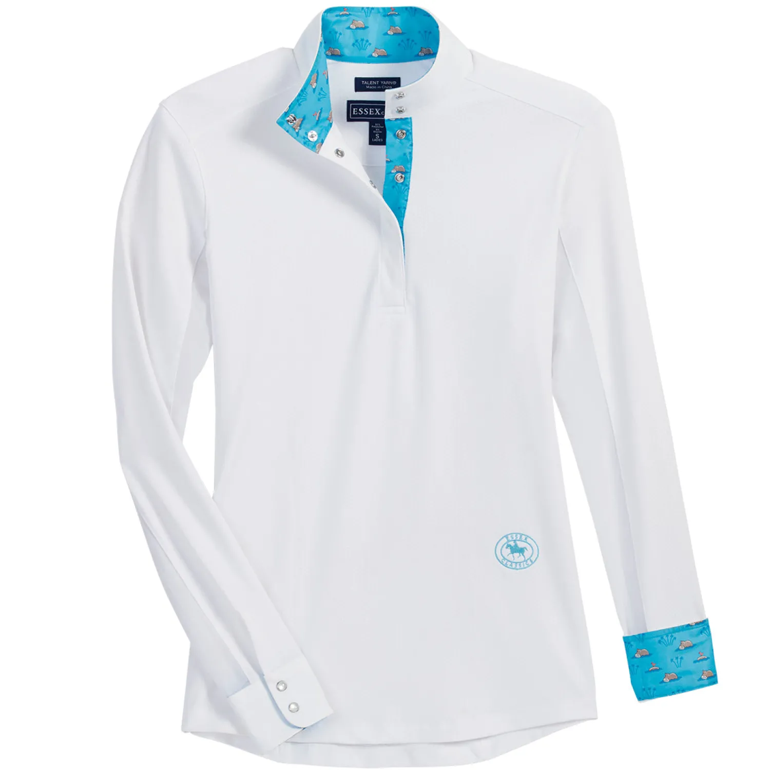 Hot ESSEX CLASSICS Ladies’ Talent Yarn® Long Sleeve Show Shirt