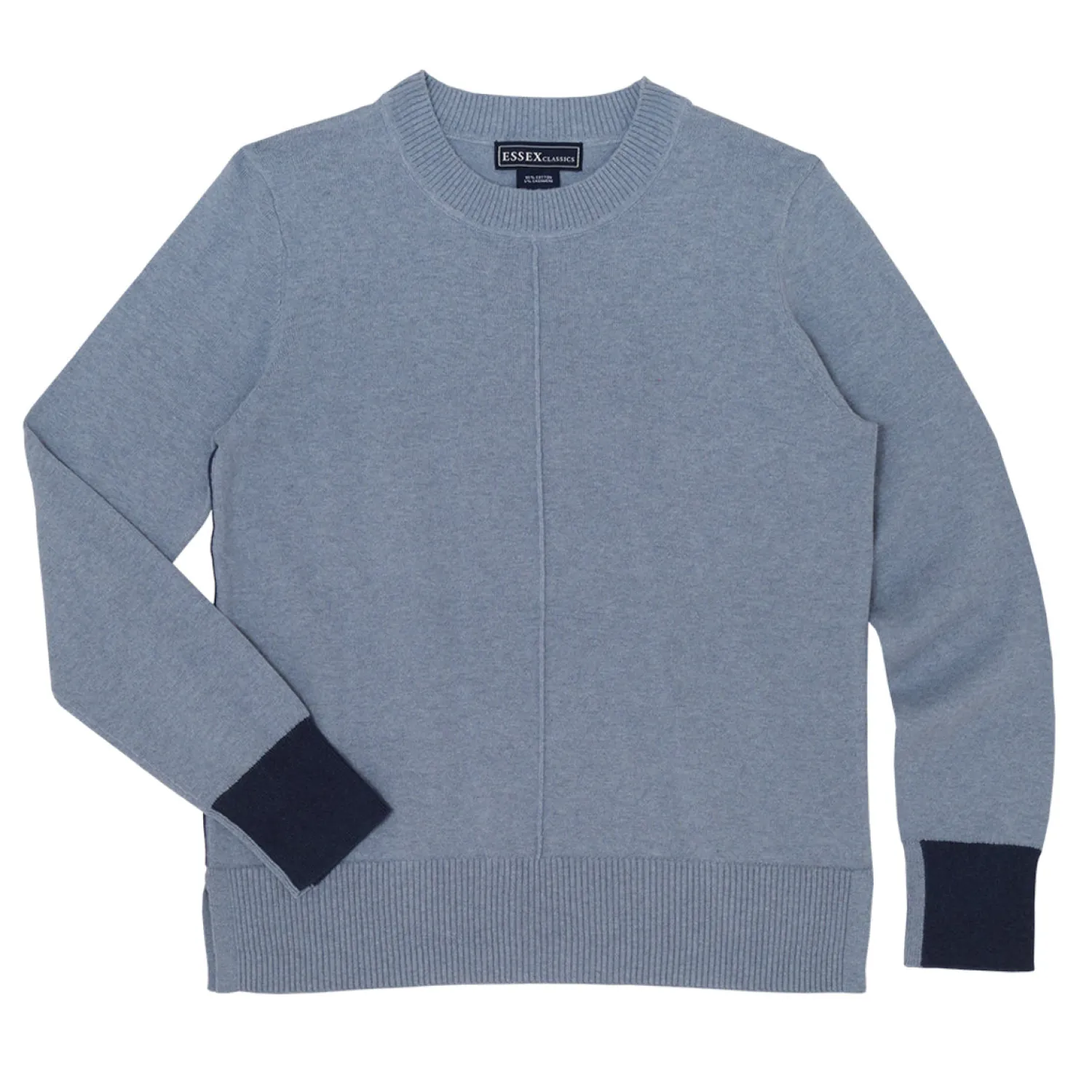 Best ESSEX CLASSICS Ladies’ Luca Crewneck Sweater