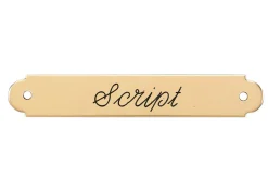 Best DOVER DROPSHIP Fancy Halter Nameplate - 1 or 2 lines