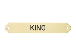 Best DOVER DROPSHIP Fancy Halter Nameplate - 3 lines