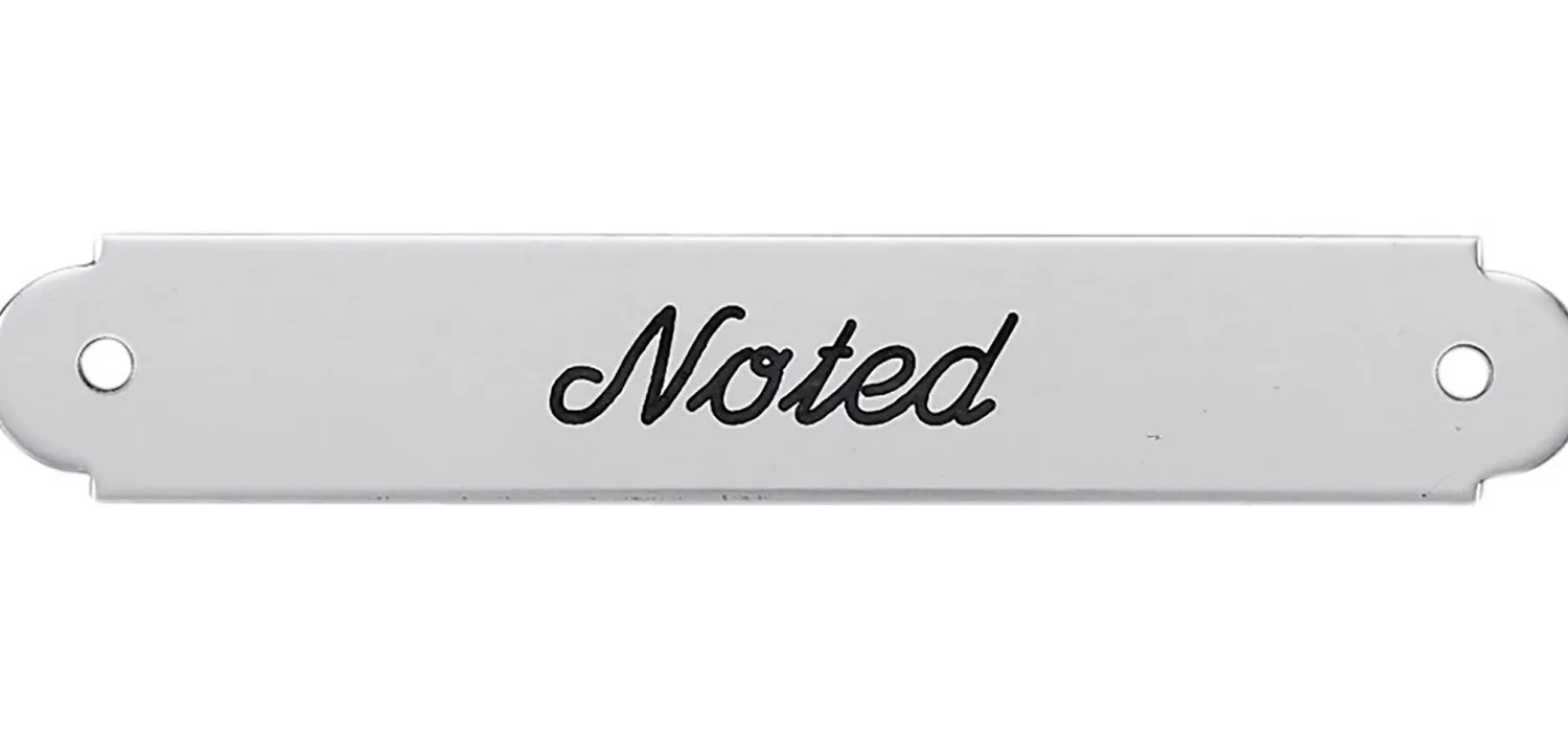 Best DOVER DROPSHIP Fancy Halter Nameplate - 3 lines