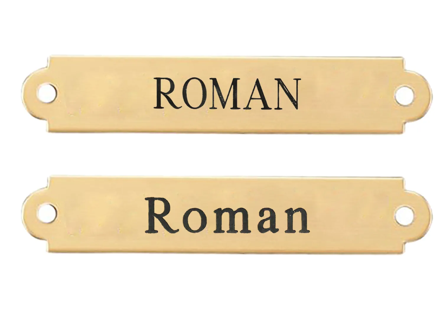 Discount DOVER DROPSHIP Fancy Saddle Nameplate