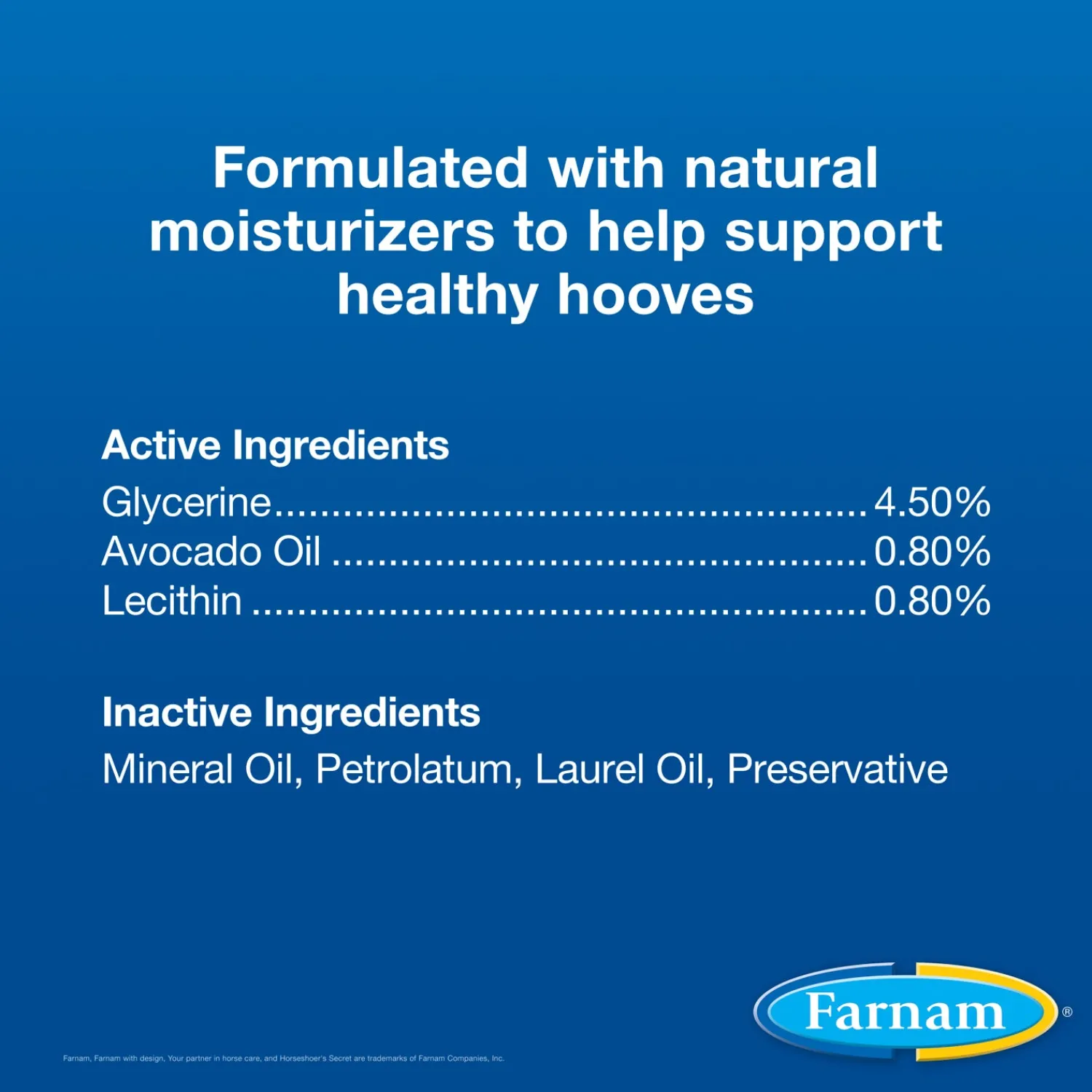 Best ANIMAL HEALTH INT Farnam® Horseshoer’s Secret® Hoof Conditioner