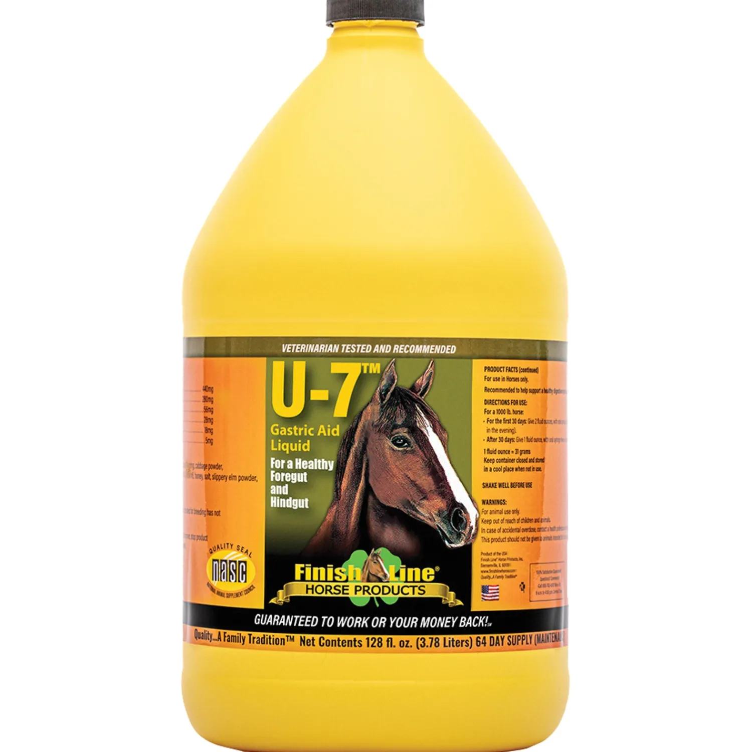 Sale ANIMAL HEALTH INT Finish Line® U-7 Gastric Aid™ Liquid