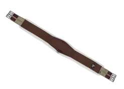 Hot INT RIDING HELMET Flex Rider® Comfort Flo™ All-Purpose Nonslip Neoprene Girth with White Fleece Edge Chocolate
