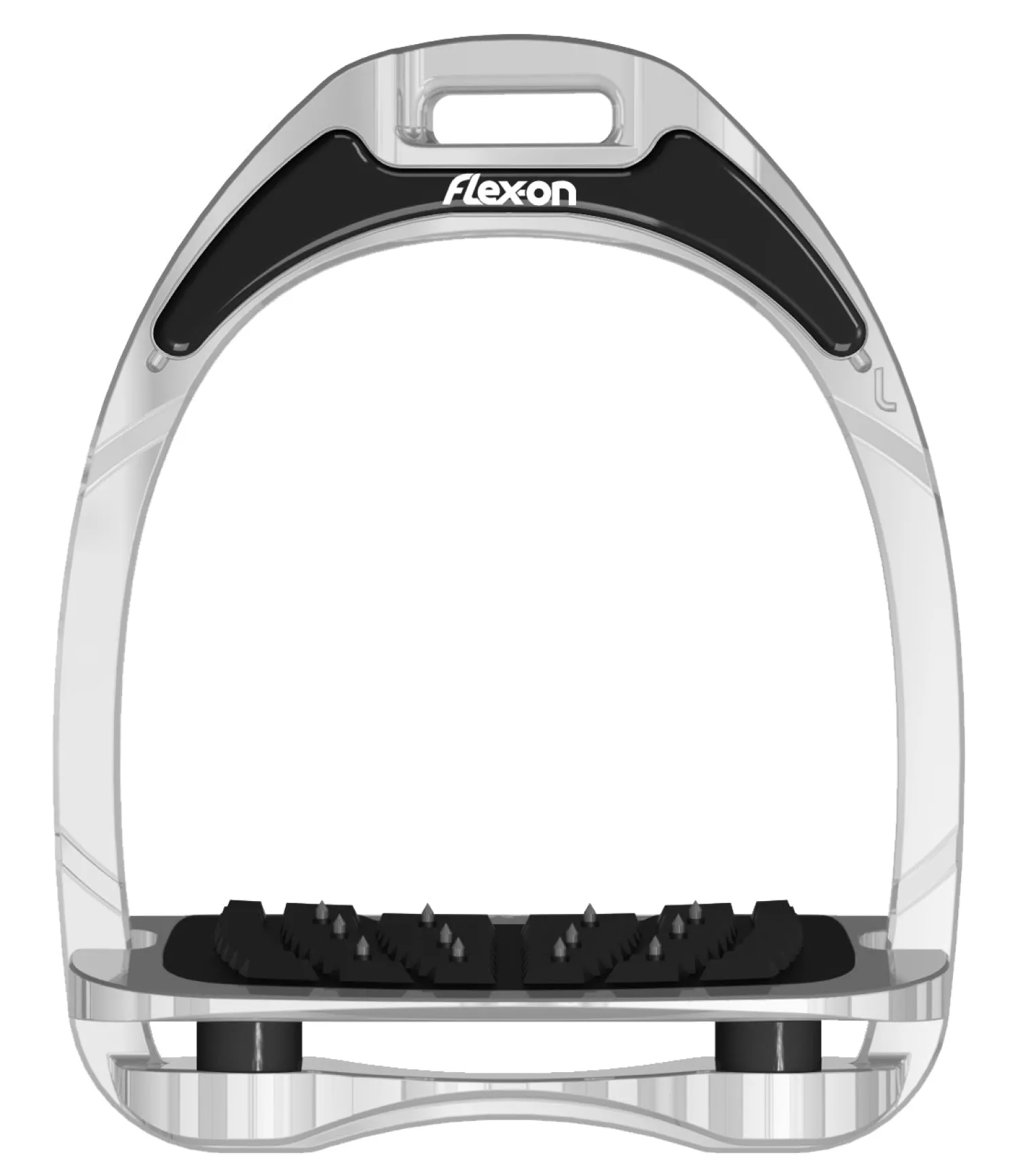Clearance FLEX-ON EQUESTRIAN Flex-On® Aluminum Inclined Ultra Grip Stirrups