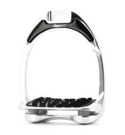 Clearance FLEX-ON EQUESTRIAN Flex-On® Aluminum Inclined Ultra Grip Stirrups