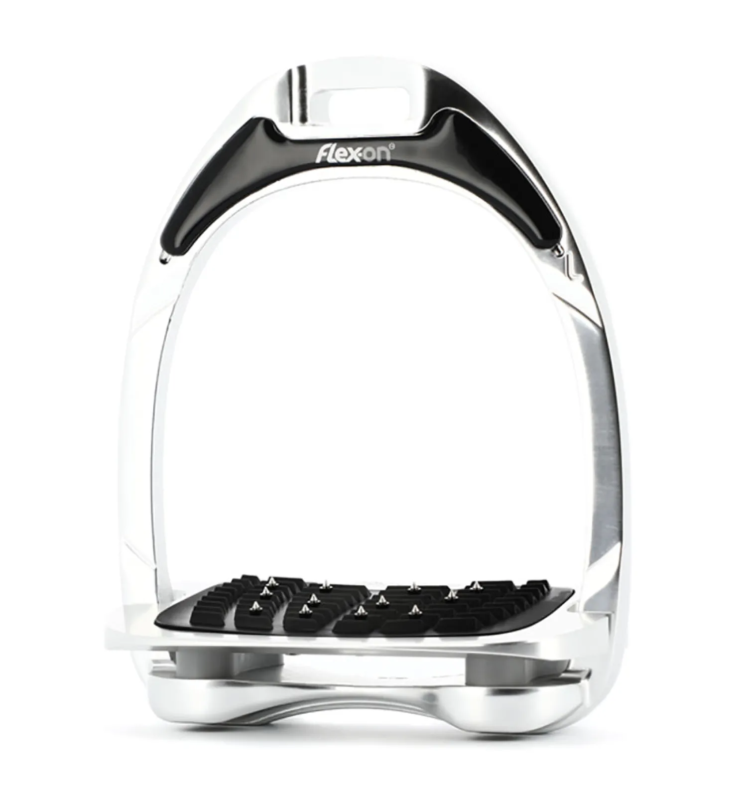 Clearance FLEX-ON EQUESTRIAN Flex-On® Aluminum Inclined Ultra Grip Stirrups