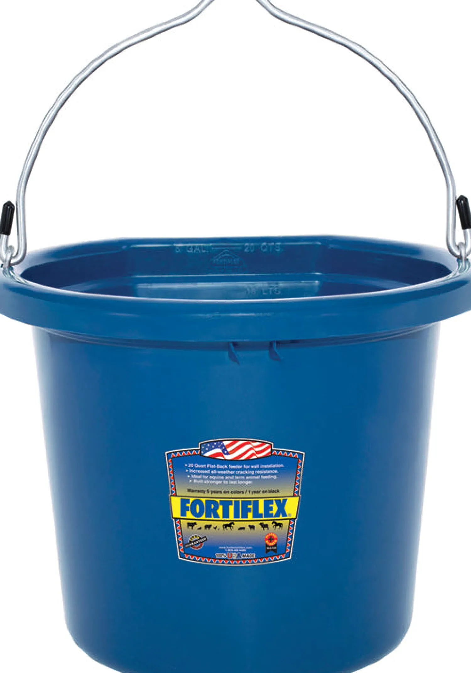 Discount BRADLEY CALDWELL Fortiflex® 20-Quart FlatBack Bucket - Colors