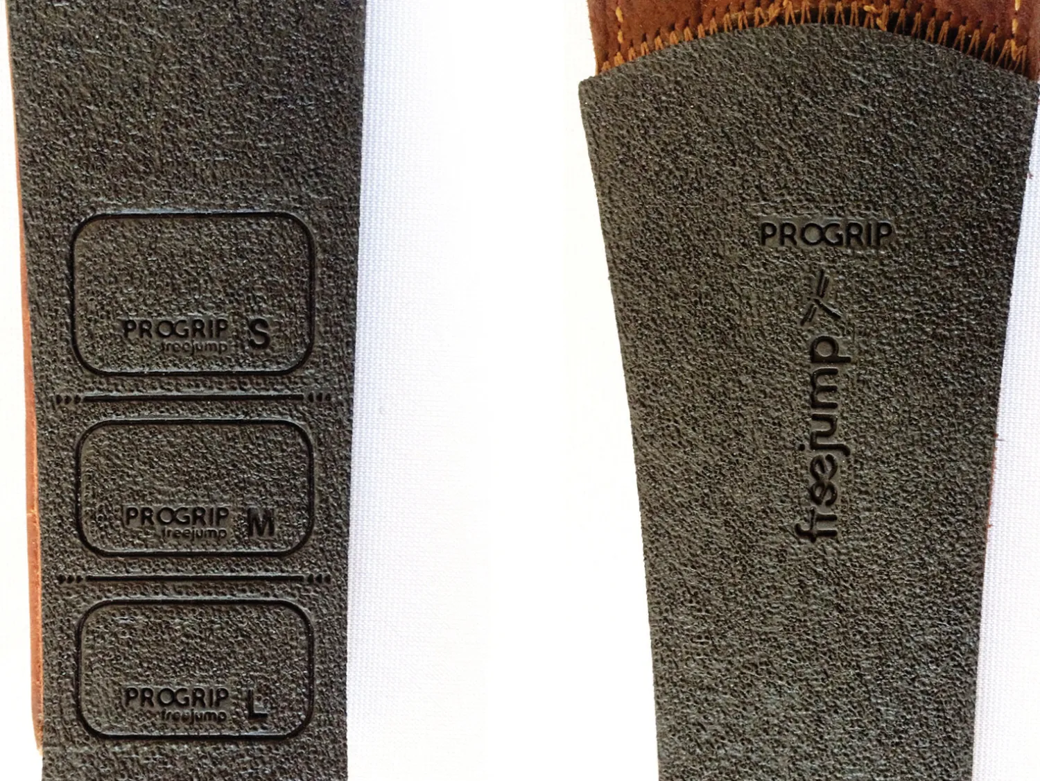 Clearance FREEJUMP ® Pro Grip Stirrup Leathers Brown