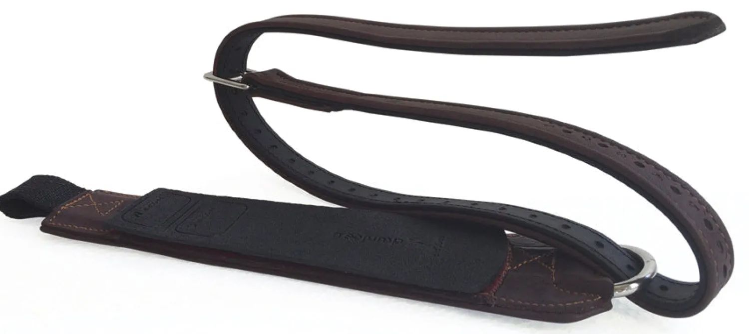 Clearance FREEJUMP ® Pro Grip Stirrup Leathers Brown