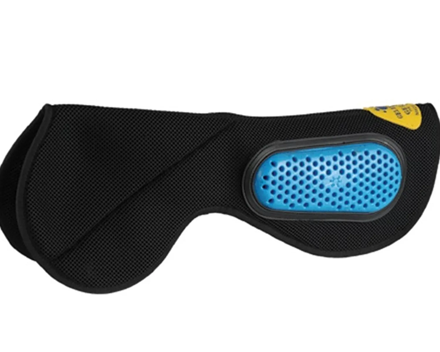 Clearance JACKS MFG GEL-EZE™ Gelee Fish Rear Riser Pad Black