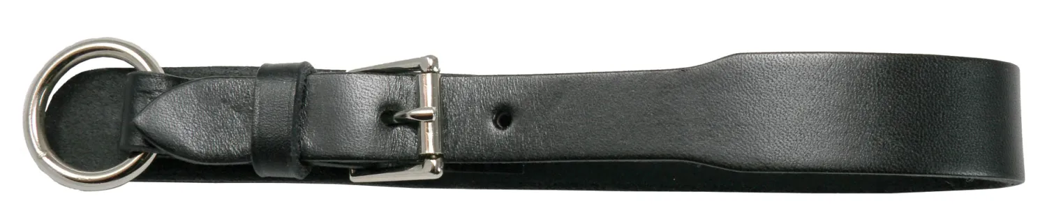 Sale TORY LEATHER Girth Loop With Buckle Black