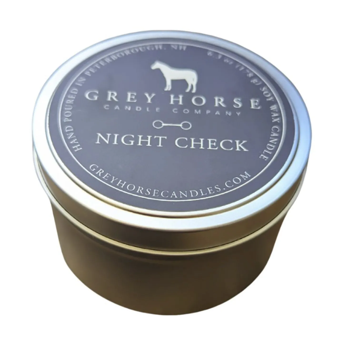 Outlet GREY HORSE CANDLE CO Grey Horse Candle Tin