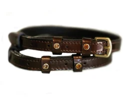 Discount HALTER EGO ® Catalonia Leather Spur Straps Metallic Bronze Patent