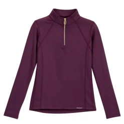 Best KIRSCH HeatBlast™ Kids’ Sidney Long Sleeve Shirt Italian Plum