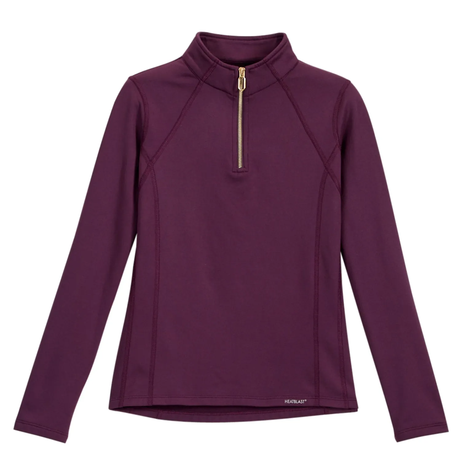 Best KIRSCH HeatBlast™ Kids’ Sidney Long Sleeve Shirt Italian Plum