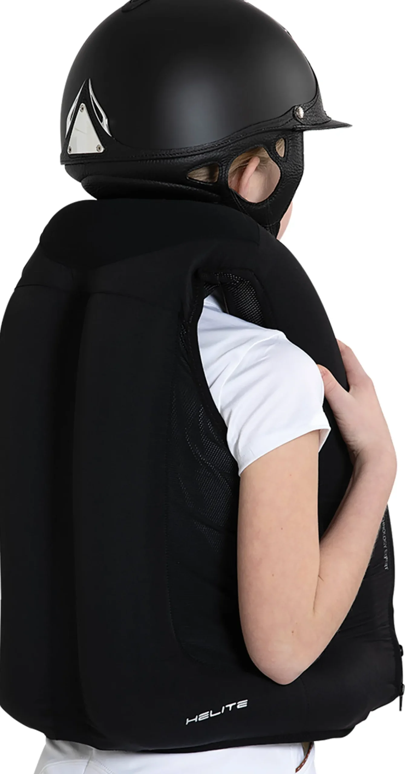 Outlet HANSEN DISTRIBUTION Helite Children’s Zip’In 2 Airbag Vest Black