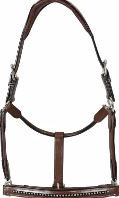 Sale JPC EQUESTRIAN Henri de Rivel Padded Leather Crystal Halter