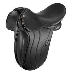 Online JPC EQUESTRIAN Henri de Rivel Parisian Monoflap Dressage Saddle Black