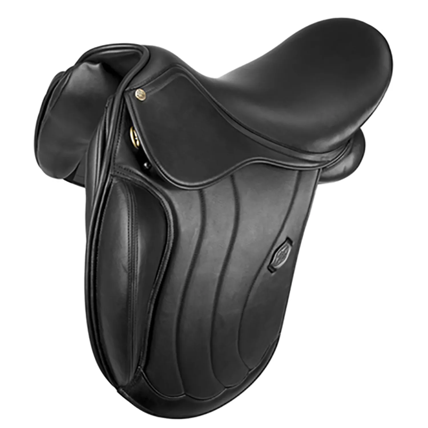 Online JPC EQUESTRIAN Henri de Rivel Parisian Monoflap Dressage Saddle Black