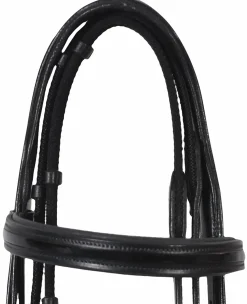 Online JPC EQUESTRIAN Henri de Rivel Piaffe Mono Crown Bridle with Flash Noseband & Patent Leather