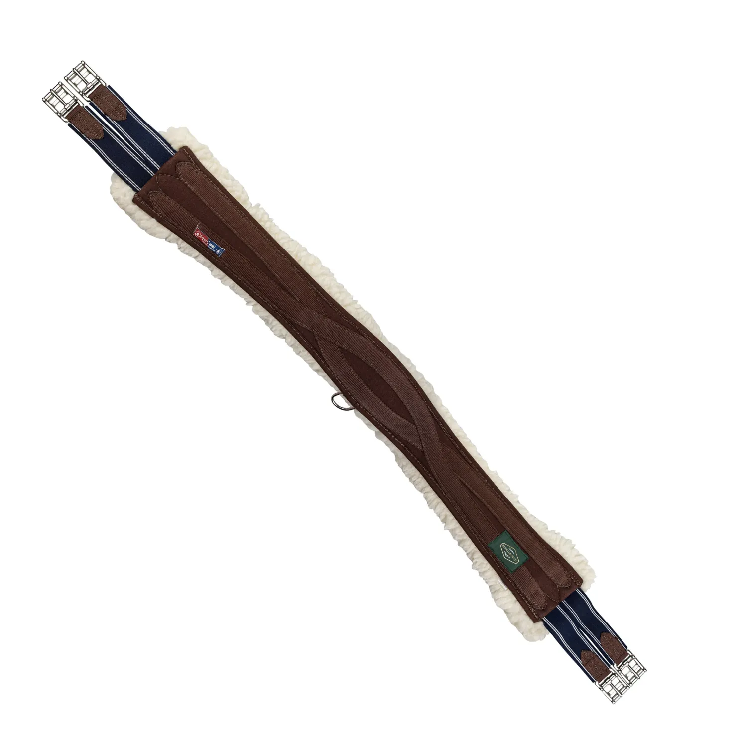Hot JPC EQUESTRIAN Henri de Rivel Pro EquiCool Fleece Snap Girth Havana