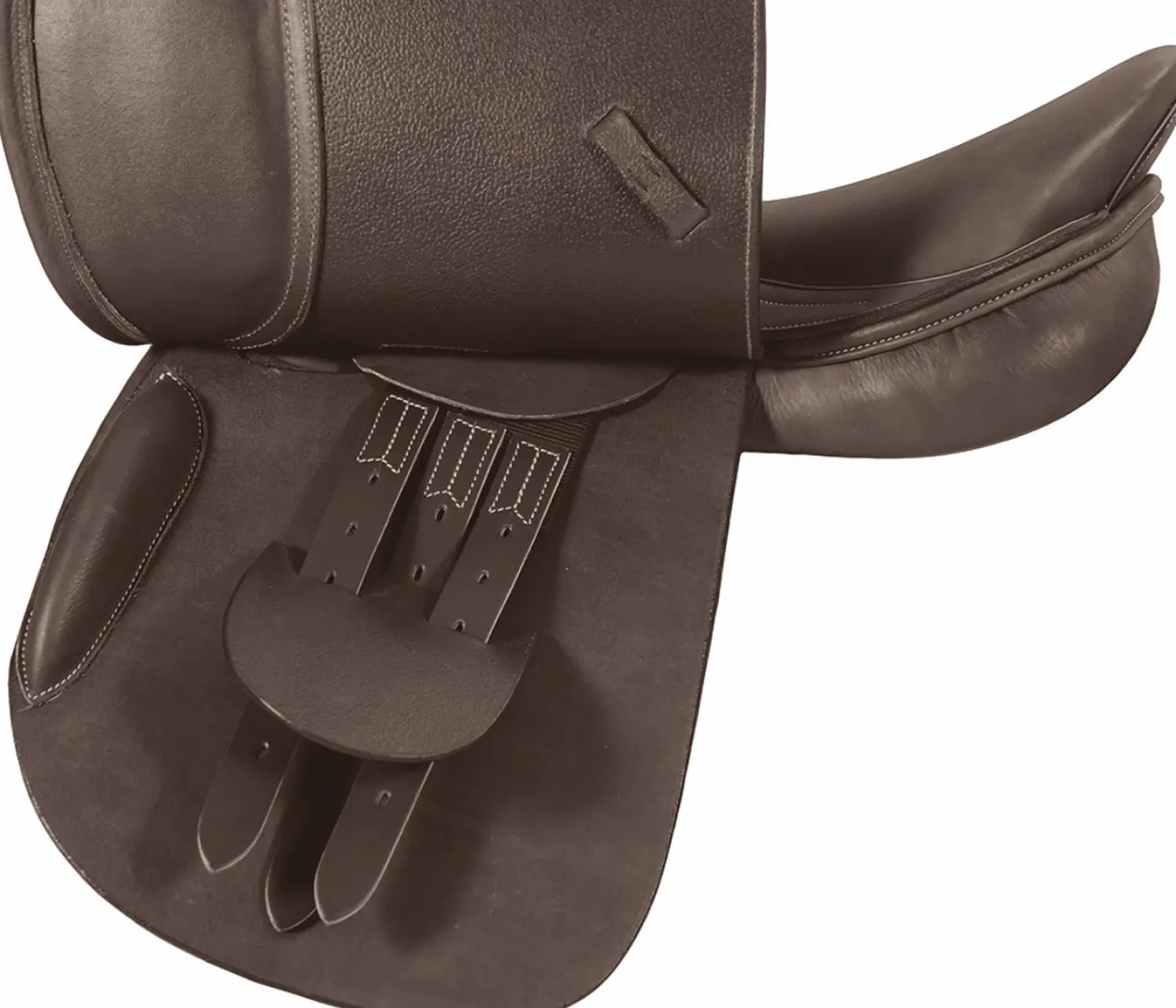 Best JPC EQUESTRIAN Henri de Rivel Pro Pony Covered Close Contact Saddle