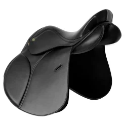 Discount JPC EQUESTRIAN Henri de Rivel Vegan-X All-Purpose Pony Saddle Black