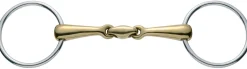 New GEM-HERM SPRENGER Herm Sprenger® Copper Plus Double-Jointed Loose Ring Snaffle Bit (16mm)