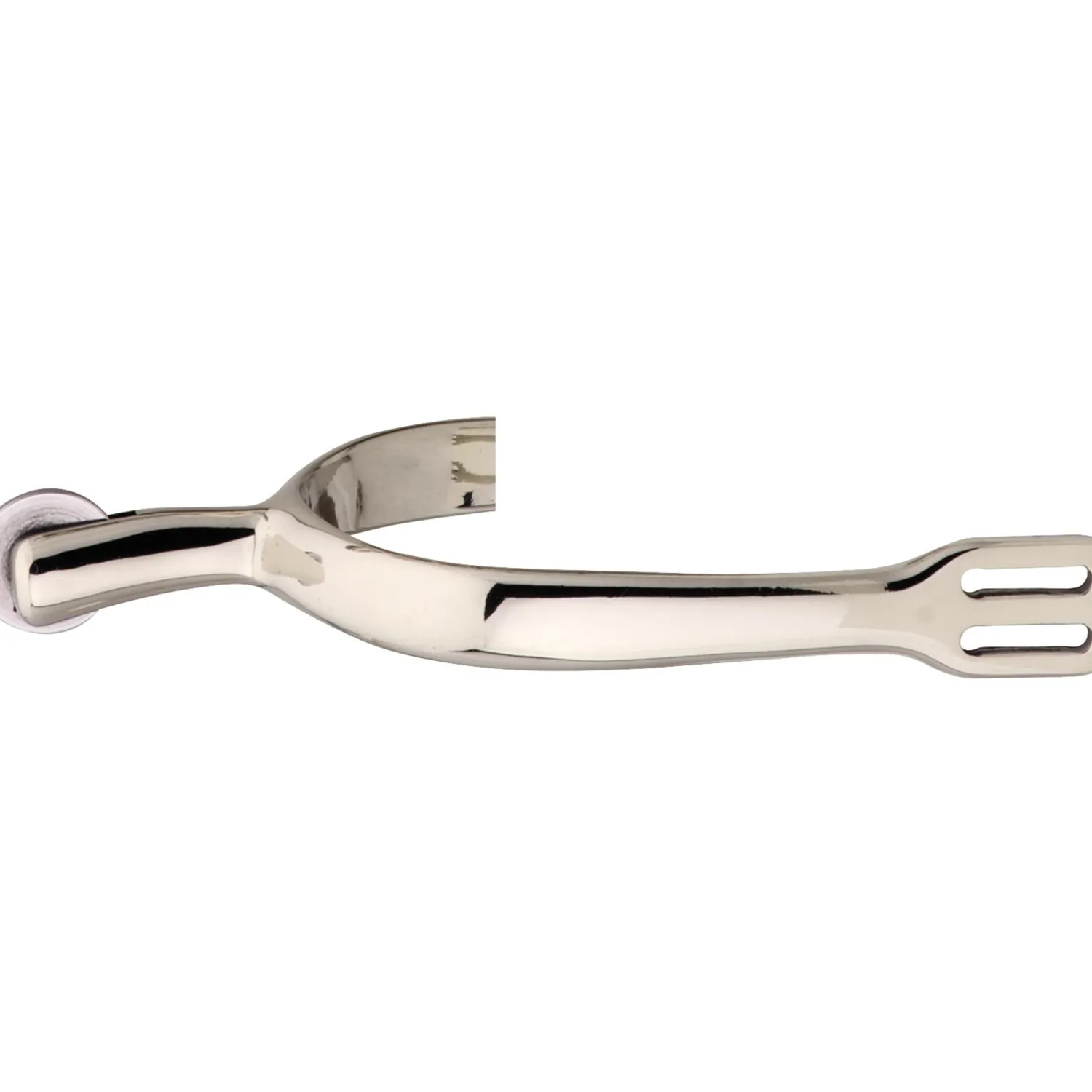Best GEM-HERM SPRENGER Herm Sprenger® Ladies’ German Silver Dressage Rowel Spurs-45mm neck, big round rowel