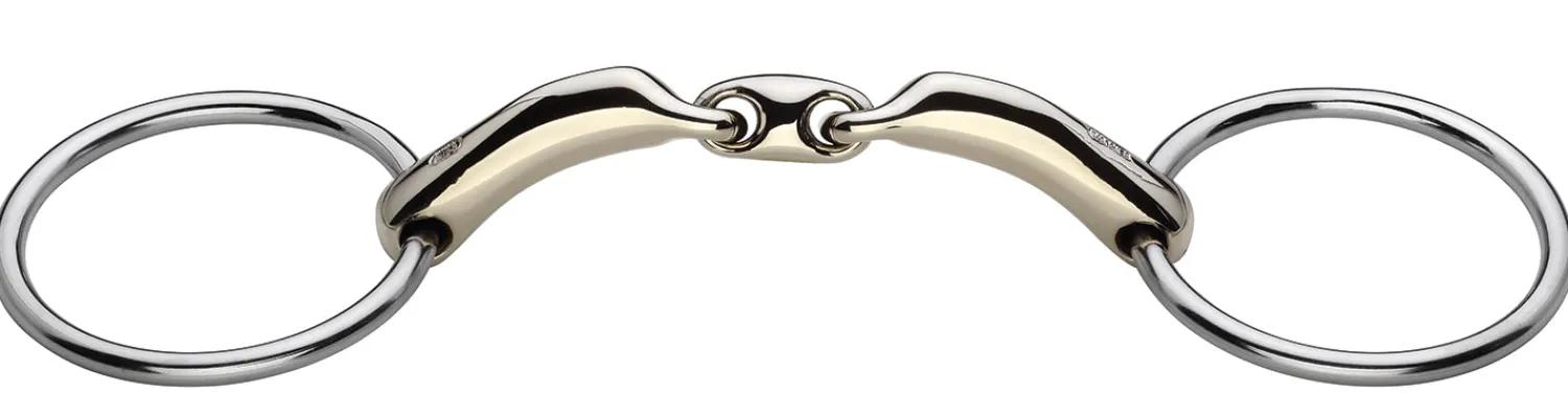 Outlet GEM-HERM SPRENGER Herm Sprenger® NovoContact Double-Jointed Loose Ring Bit