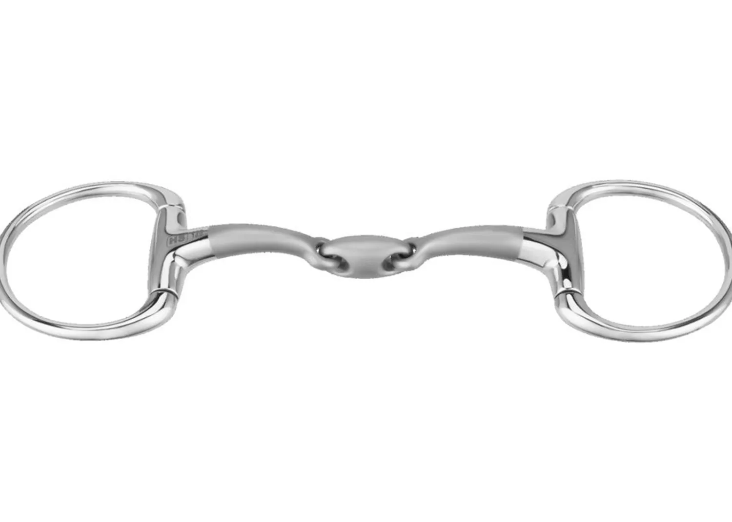 New GEM-HERM SPRENGER Herm Sprenger® Satinox Double-Jointed Eggbutt Snaffle Bit with 14mm Mouth Stainless