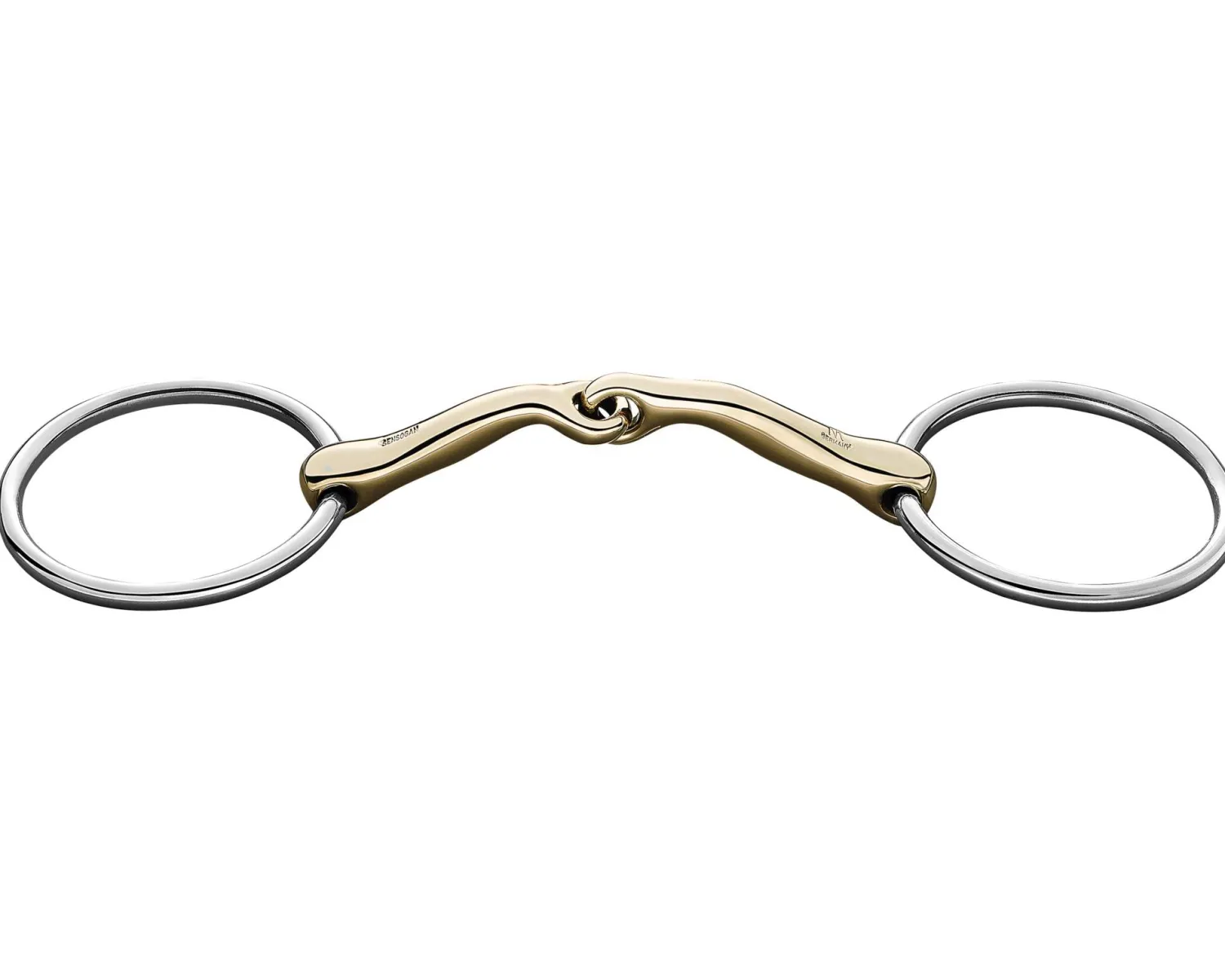 Sale GEM-HERM SPRENGER Herm Sprenger® Sensogan® KK Snaffle Bit - 18 mm mouth; 70 mm rings
