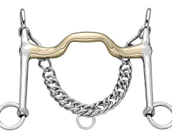 Hot GEM-HERM SPRENGER Herm Sprenger® Sensogan® KK Dressage Bit - 18 mm mouth; 13 cm shanks