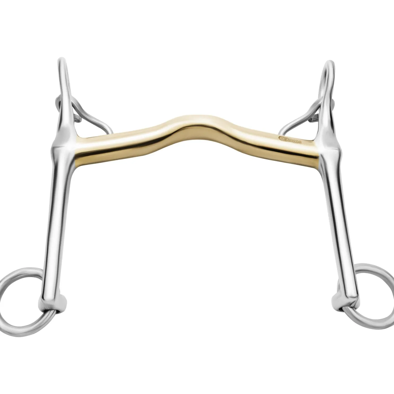 Clearance GEM-HERM SPRENGER Herm Sprenger® Sensogan® NovoContact Weymouth Bit - 14mm mouth; 13cm shanks